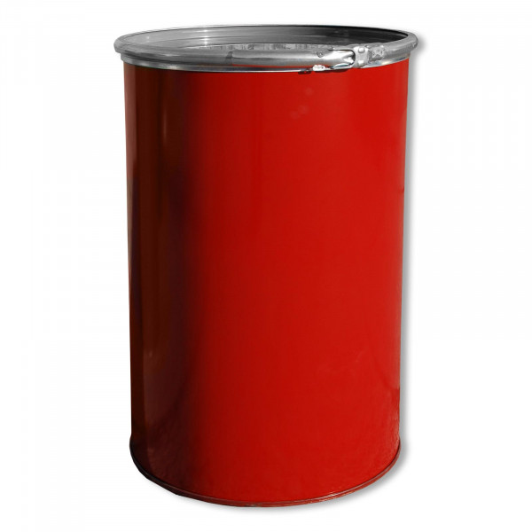 Deckelfass 213 Liter rot