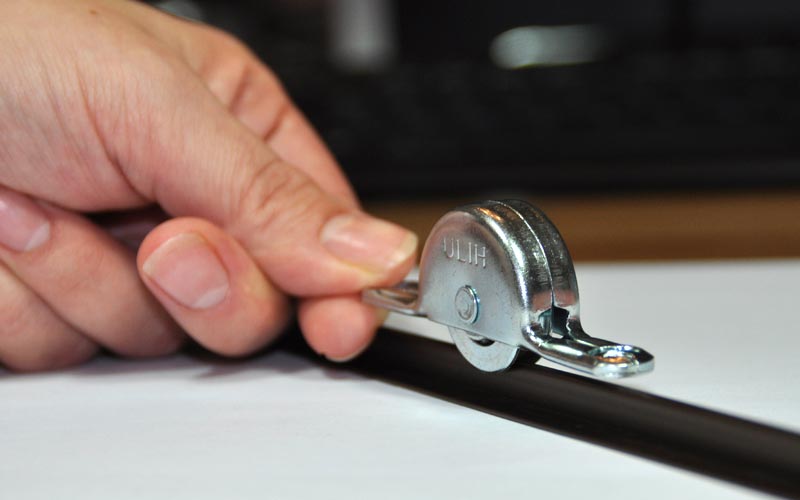 Einzel Doppel Bodenschiene Fur Schiebetursystem Mit Laufrollen Mobeltur Ebay